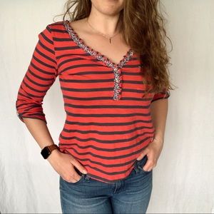 🌸Anthropologie🌸 9-H15 STCL 3/4 Sleeve Shirt